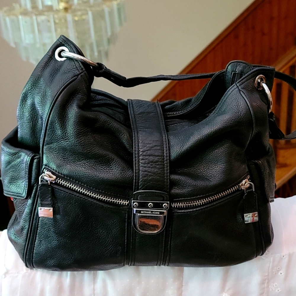 Black Leather Bag